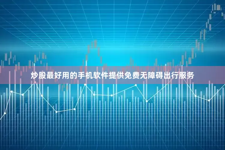 炒股最好用的手机软件提供免费无障碍出行服务