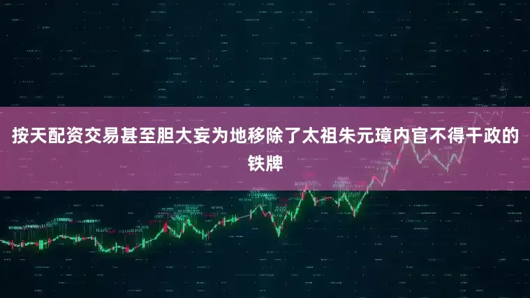 按天配资交易甚至胆大妄为地移除了太祖朱元璋内官不得干政的铁牌